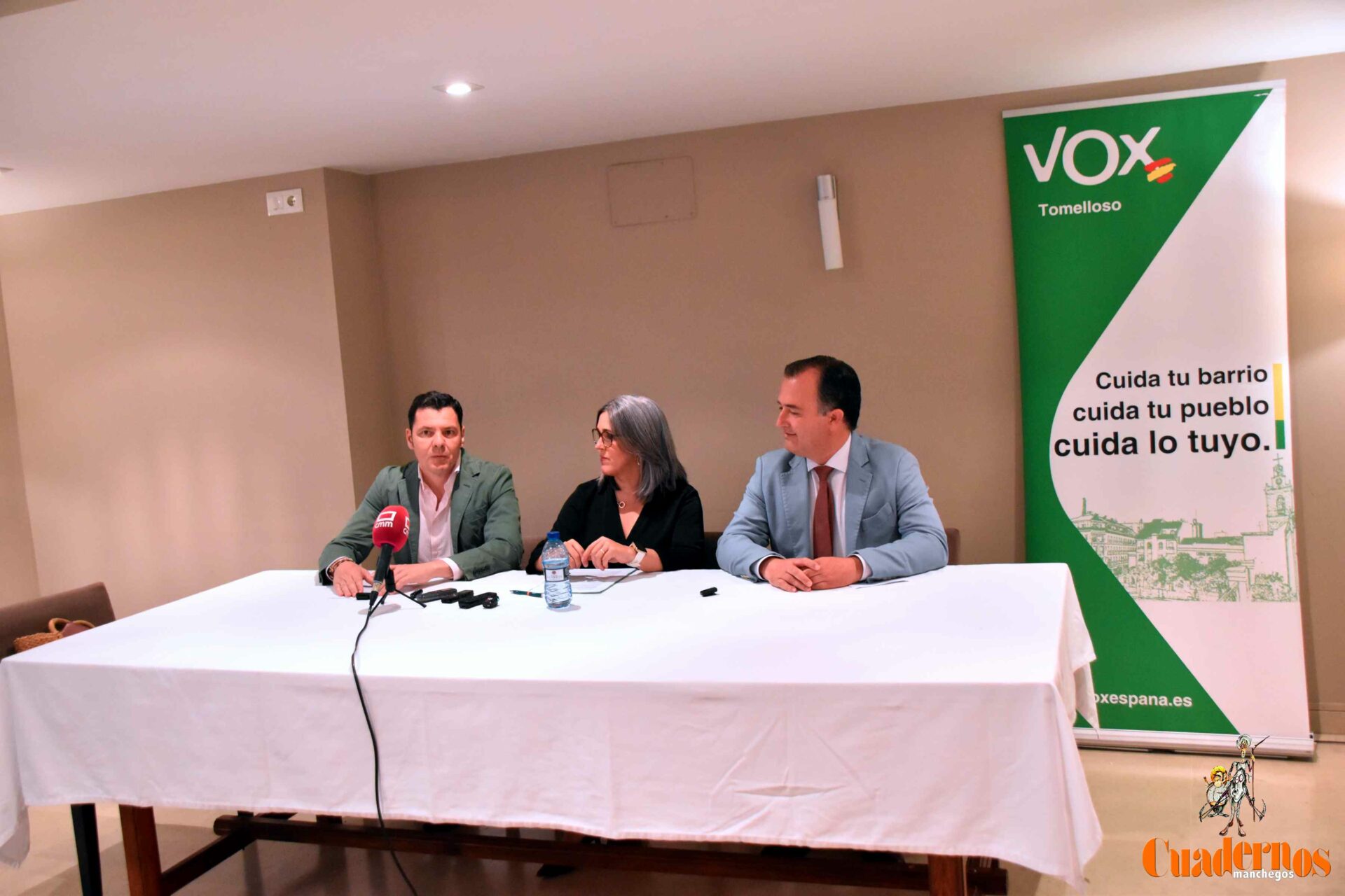 Moreno y Blázquez felicitan a Villahermosa y Benito por su trabajo incansable en el Ayuntamiento de Tomelloso