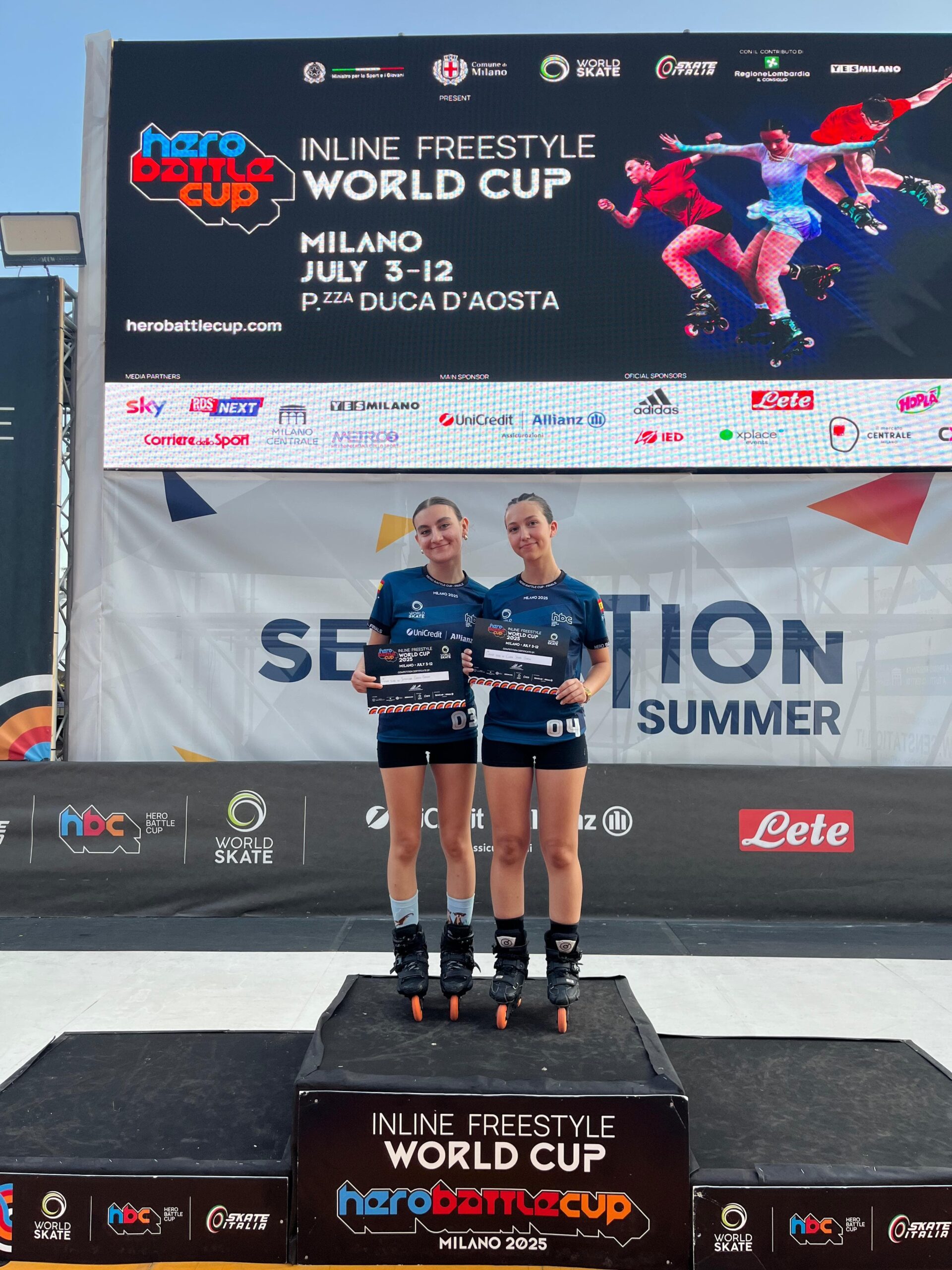 Inmaculada García y Clara Serna, consiguen un cuarto y un quinto puesto en la Hero Battle Cup 2025