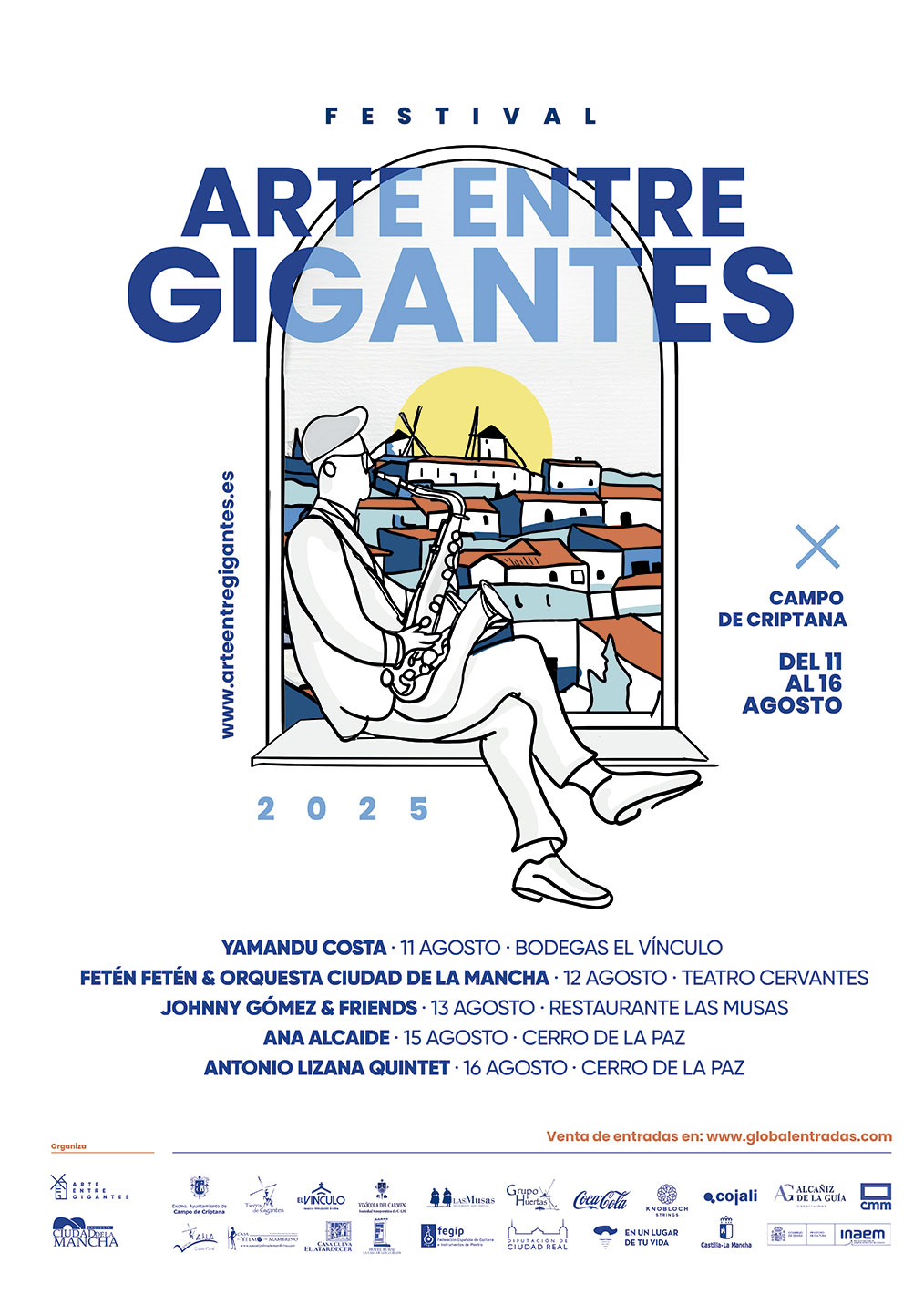 Un verano más, el corazón de La Mancha vibra con la música del Festival Arte Entre Gigantes