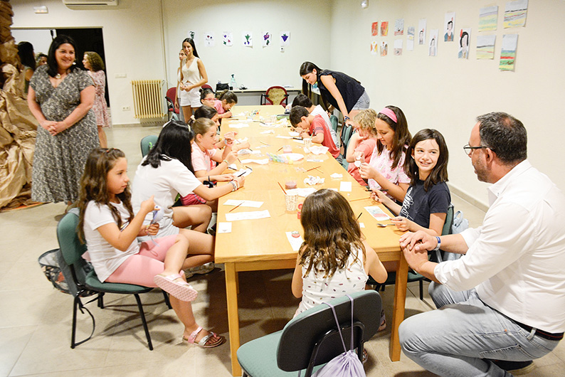 A pleno rendimiento las actividades de verano de la Biblioteca de Tomelloso dirigidas a los más pequeños