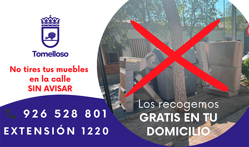 La calle no es un vertedero