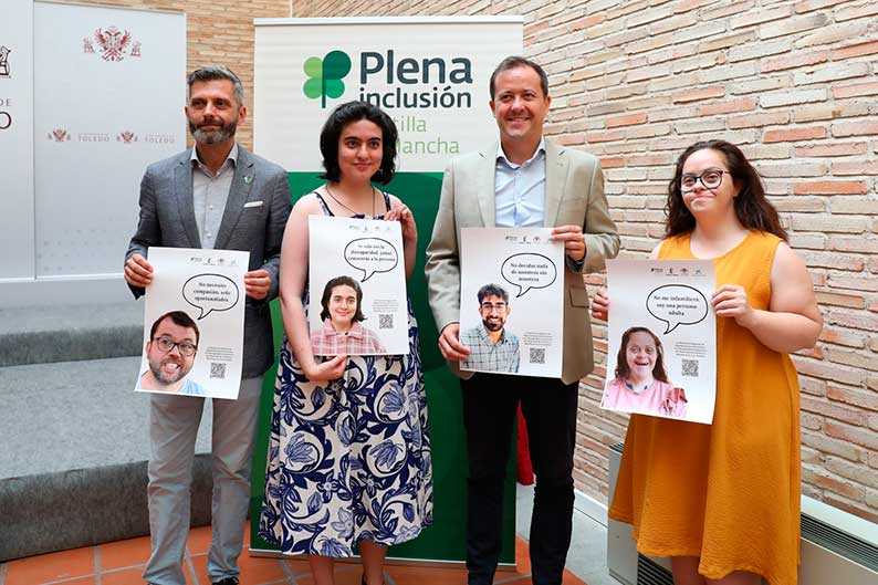 “Ya es hora de salir del armario de la exclusión”: arranca en Castilla-La Mancha una campaña histórica liderada por personas con discapacidad intelectual