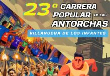 El 23 de agosto se celebrará la 23º Carrera de las Antorchas en Villanueva de los Infantes