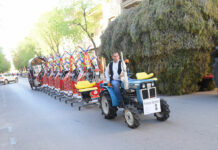 Las Peñas Pedro José Espinosa y Arrevuelcacepas se llevan el primer premio del concurso de carrozas artísticas y de carrozas con remolques engalanados