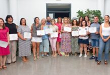 Clausurado en Tomelloso el curso de Celador en Instituciones Sanitarias dirigido a desempleados mayores de 45 años