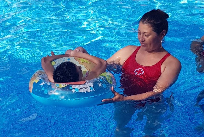 Cruz Roja en Alcázar de San Juan vuelve a prestar un verano más el servicio de baño asistido