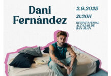 Hoy comienza la venta de entradas para el gran concierto de Dani Fernández en Alcázar de San Juan