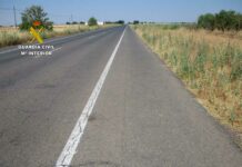 La Guardia Civil investiga al conductor de un vehículo por un delito de lesiones imprudentes y otro de abandono del lugar del accidente