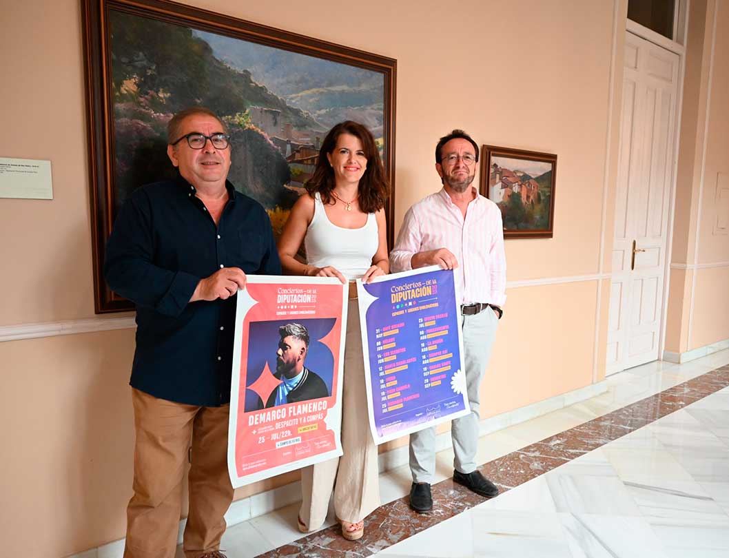 Demarco en concierto en Brazatortas, en el marco de los ‘Conciertos en espacios y lugares emblemáticos’