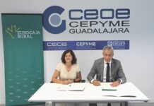 Eurocaja Rural y CEOE-CEPYME Guadalajara reafirman su compromiso con el tejido productivo y la actividad económica alcarreña