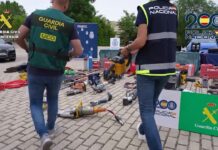 Detenidas nueve personas por el asalto de 13 sucursales bancarias por todo el territorio nacional