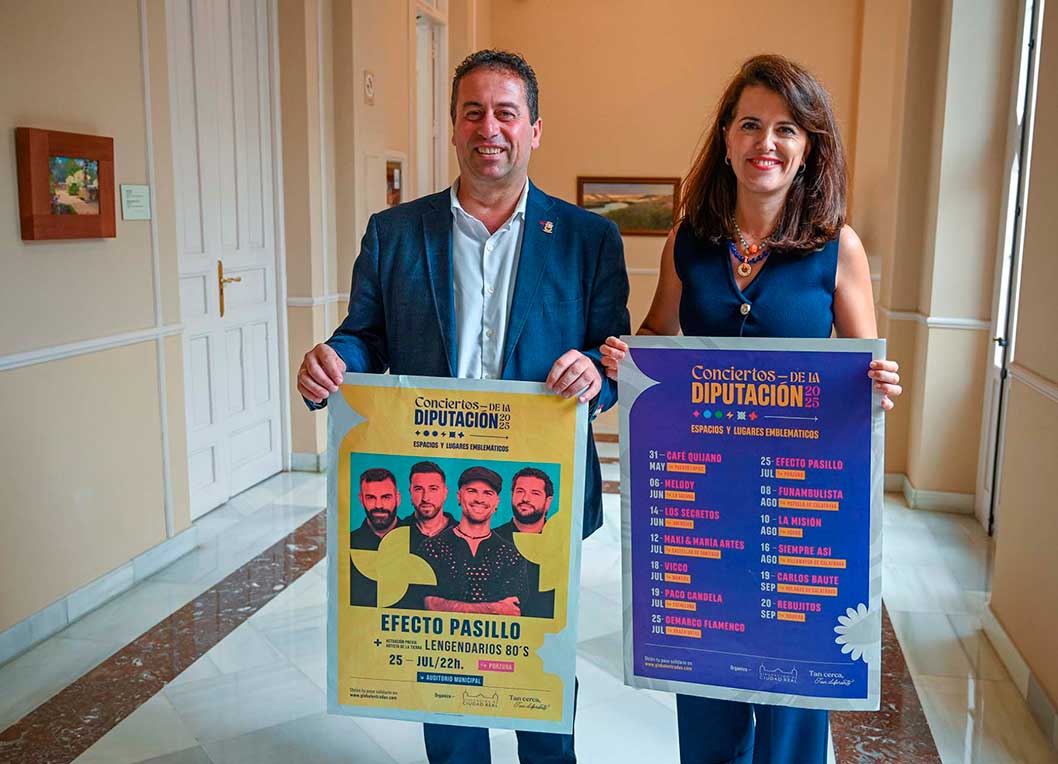 ‘Efecto Pasillo’ llega a Porzuna dentro de los conciertos que impulsa la Diputación de Ciudad Real