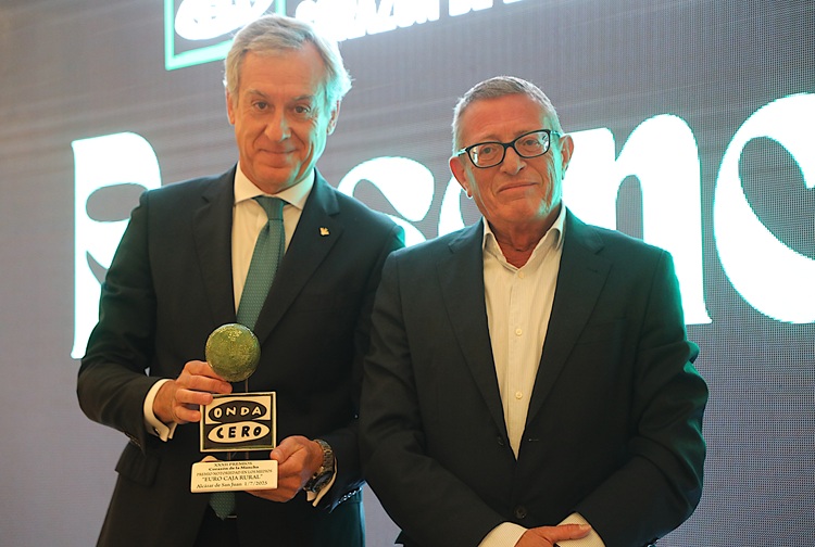 Eurocaja Rural, reconocida por su 'Notoriedad en los Medios' en los XXXII Premios Corazón de La Mancha
