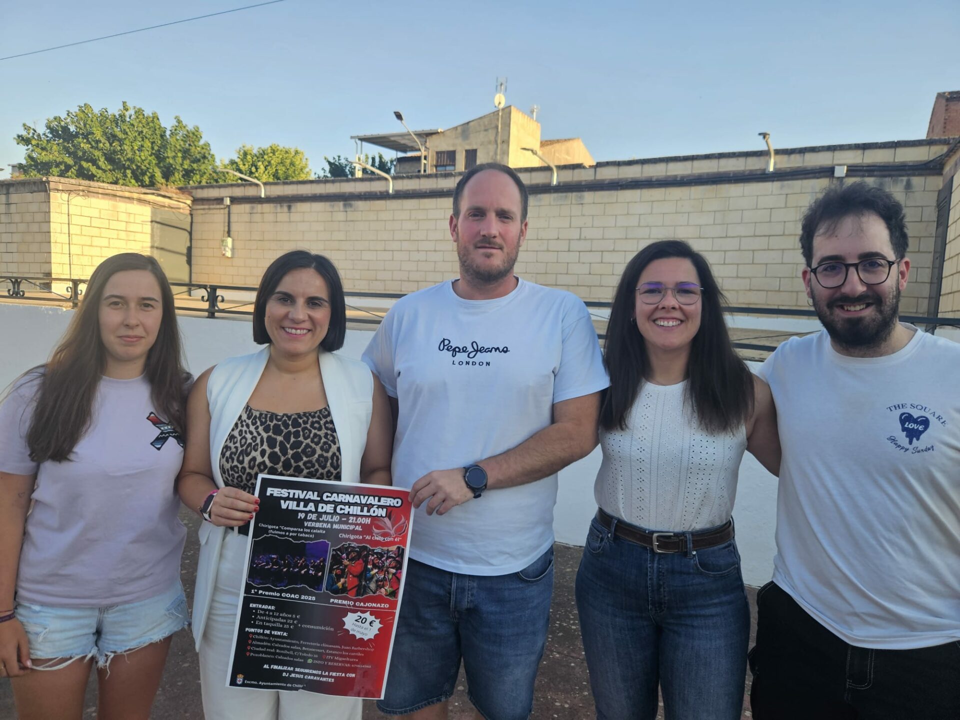 El Ayuntamiento de Chillón colabora con el Festival Carnavalero organizado por los jóvenes carnavaleros del municipio