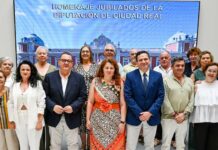 La Diputación de Ciudad Real rinde homenaje a los trabajadores jubilados en 2024