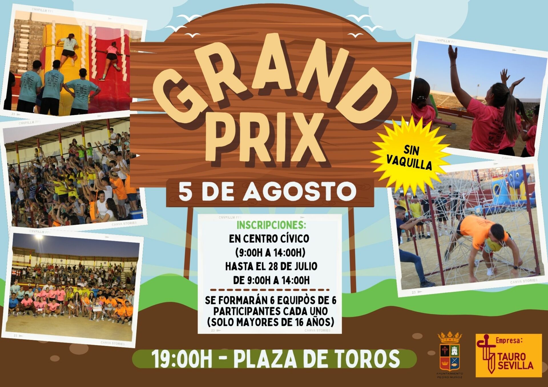 ¡Abiertas en Pedro Muñoz las inscripciones para el Grand Prix!