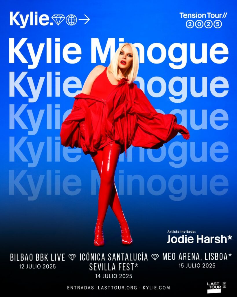 Kylie Minogue pasará por la península ibérica este julio para para presentar su nuevo álbum y repasar sus icónicos clásicos