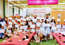 Los jóvenes demostraron en el ‘Master Ajo Junior’ la pasión en la elaboración de las recetas de los chefs Atienza y Susinos