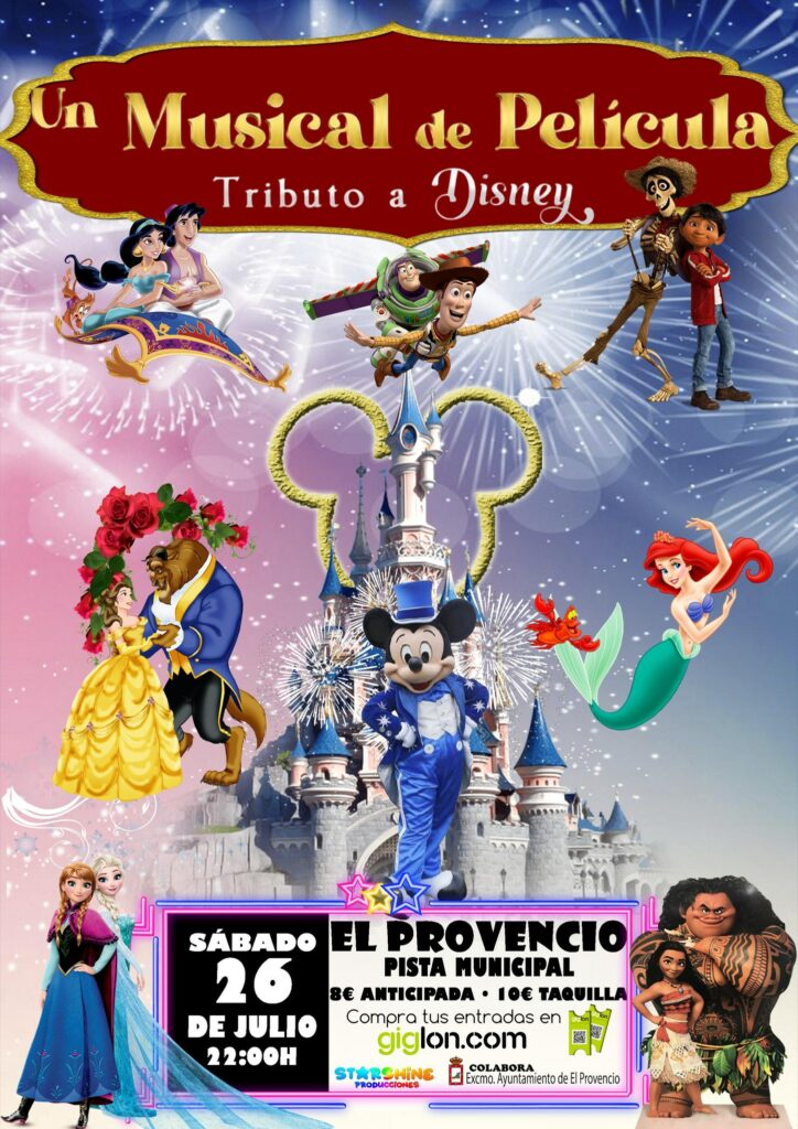 musical de pelicula disney