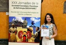 El servicio de Nefrología del Hospital de Guadalajara logra un nuevo reconocimiento a su esfuerzo por mejorar el cuidado a pacientes renales