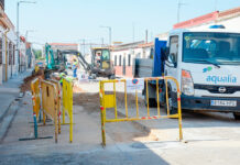 Comienzan las obras de renovación del colector principal en la calle Zaragoza de Tomelloso