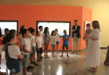 Olmedo visita el taller de verano ‘Pequeños Paleontólogos’ organizado por el Museo Provincial de Ciudad Real
