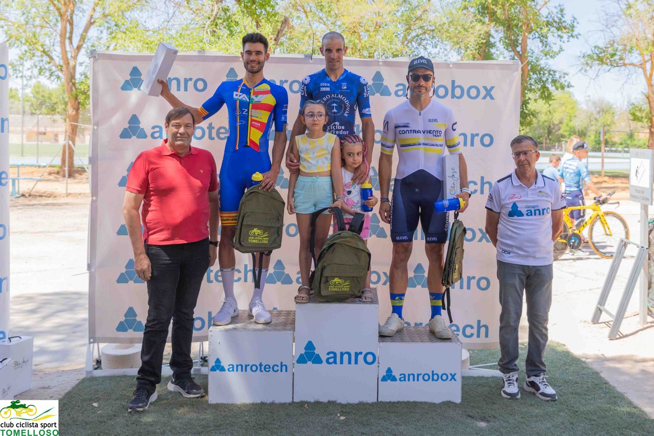 Óscar González del Campo revalida su título en la X Contrarreloj CC Sport Tomelloso Gran Premio Grupo ANRO