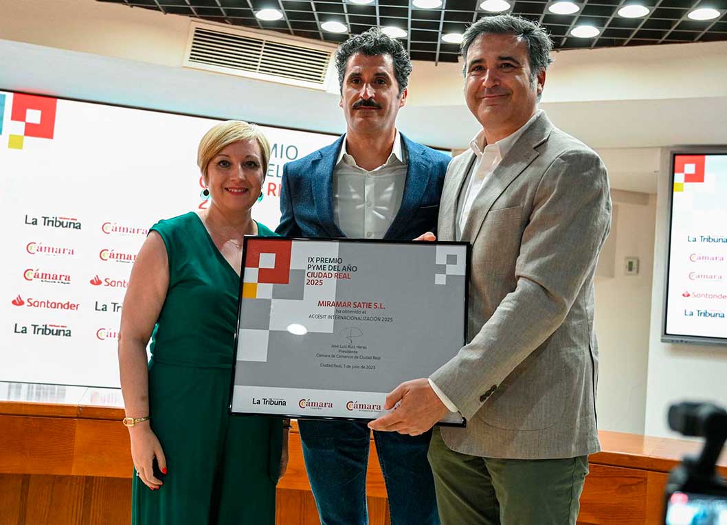 Sonia González pone en valor la labor del tejido empresarial de la provincia en la entrega de los Premios Pyme Ciudad Real 2025