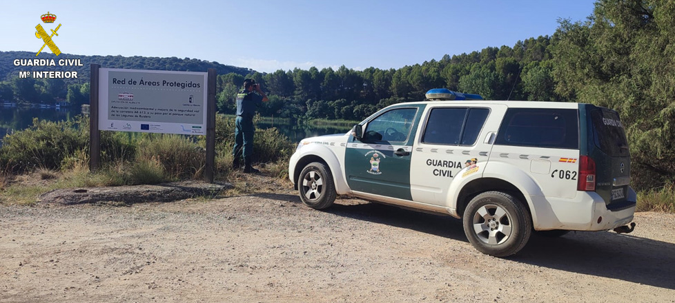 Un varón, dos mujeres y un bebé de 18 meses recatados tras 5 horas perdidos en Parque Natural de las Lagunas de Ruidera