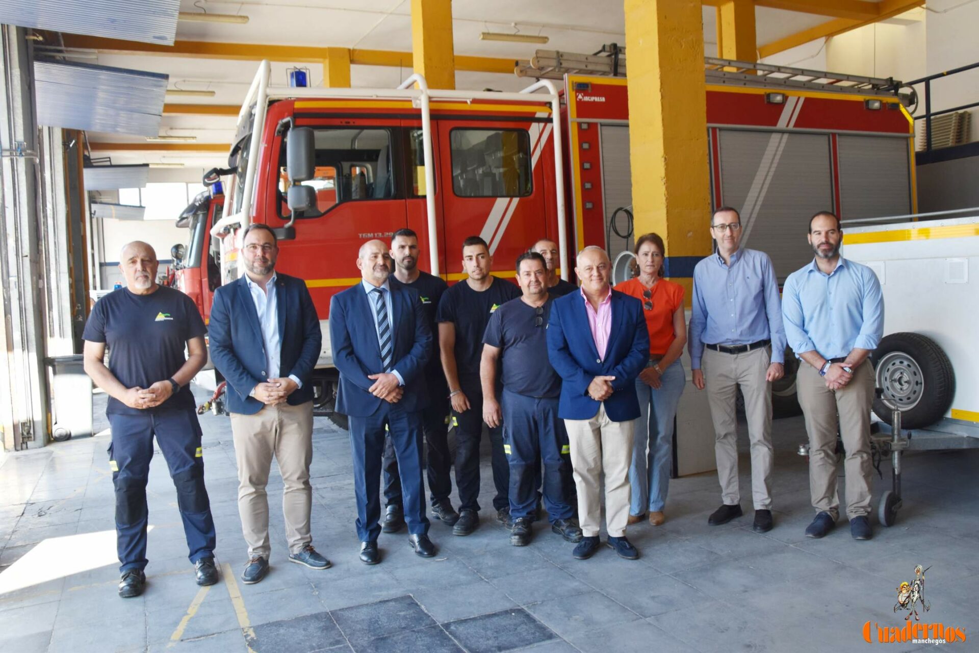El SCIS presenta las últimas actuaciones y previsiones de futuro del Parque de Bomberos de Tomelloso