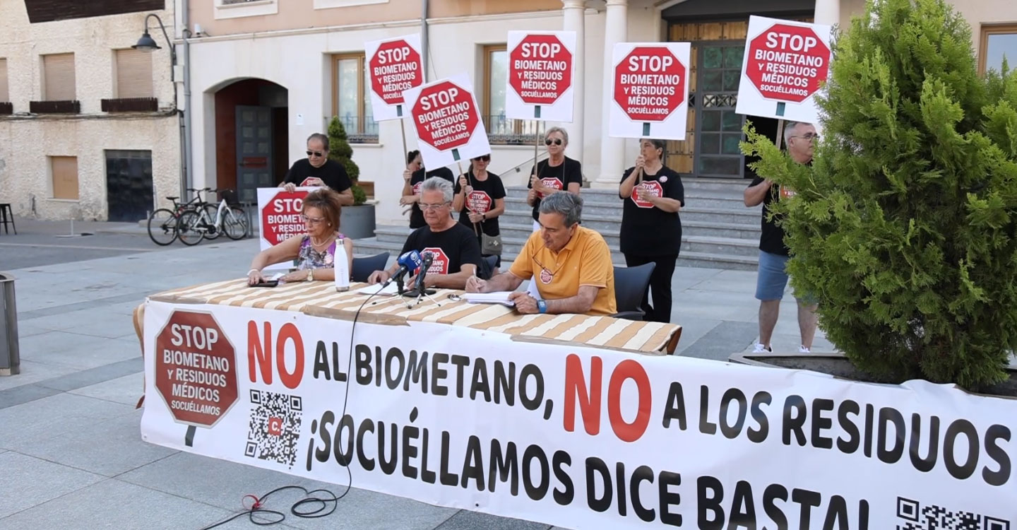 La Plataforma ciudadana alerta: “Las plantas de biometano y residuos médicos siguen adelante, no está todo parado”
