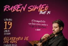 El gran trompetista Rubén Simeó y la Agrupación Musical Virgen de la Sierra darán un concierto este sábado 19 de julio en Villarrubia de los Ojos
