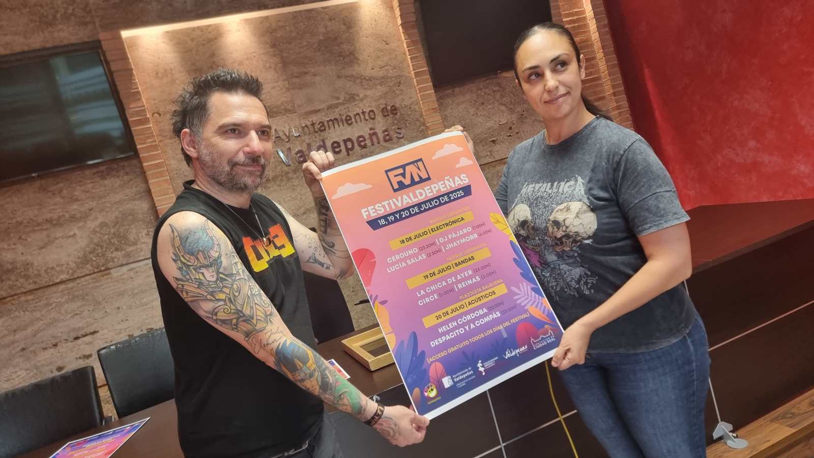 Vuelve FestiValdepeñas 2025 los días 18, 19 y 20 de julio, con música electrónica, bandas y acústicos