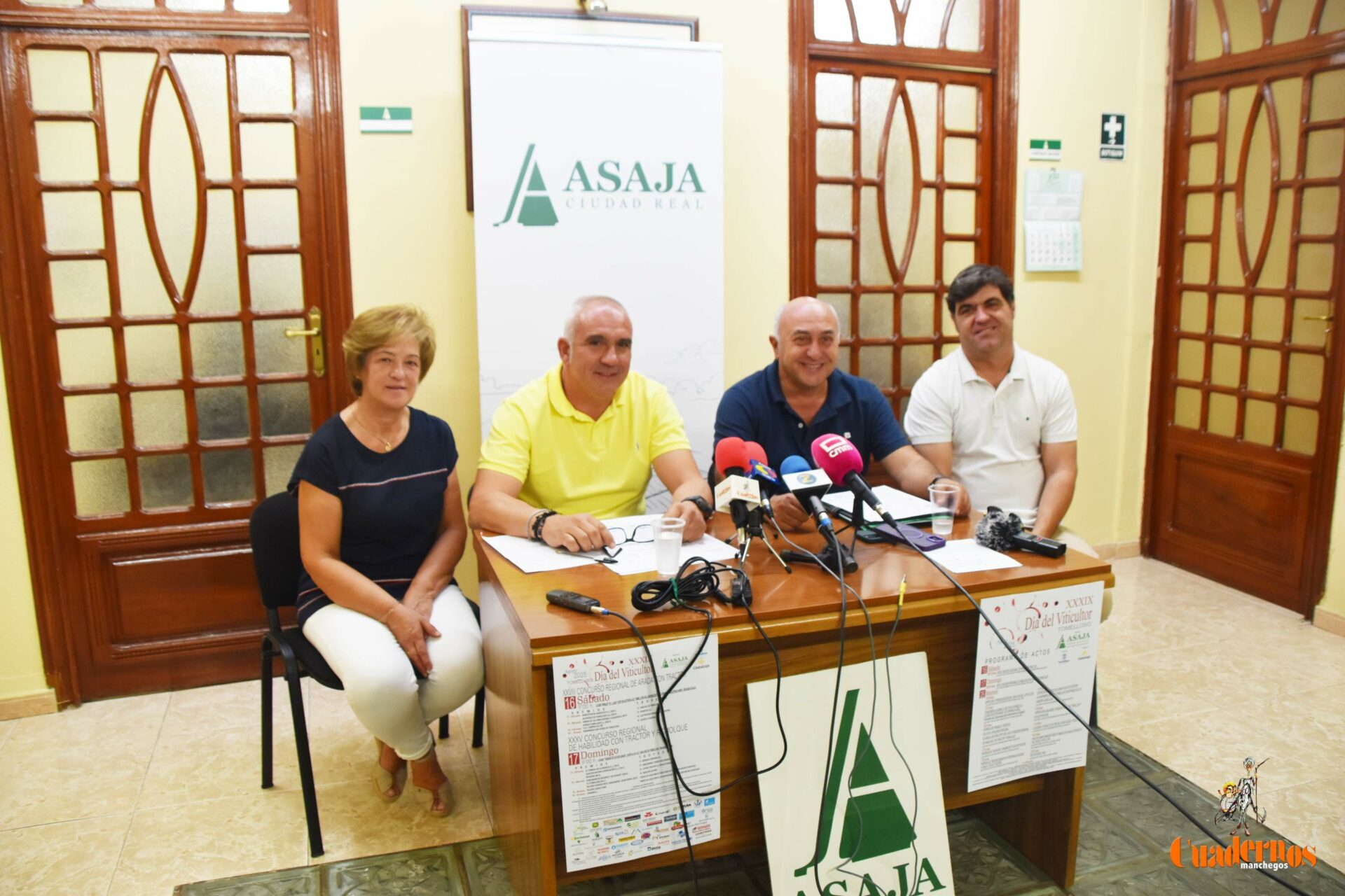 Restaurante Trujillo, Marcelino Novillo, Tomasa Paraíso, SAT Campos y la UCLM, serán galardonados en el Día del Viticultor