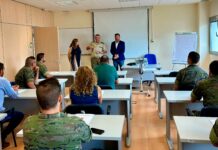 El subdelegado del Gobierno en Ciudad Real inaugura en la Base “Coronel Sánchez Bilbao” un curso de pilotaje de drones financiado por el SEPE y el Fondo Social Europeo