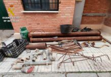 La Guardia Civil detiene a dos personas que se dedicaban a cometer robos con fuerza en explotaciones agrícolas