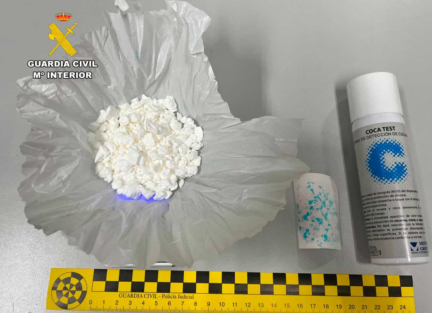 La Guardia Civil de Albacete detiene a dos personas por un delito contra la salud pública