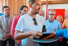 Valverde muestra su apoyo a los toreros de la provincia