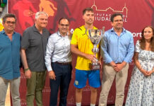 El BM Caserío Ciudad Real se impone al CB Bolaños en la final del Trofeo Diputación de Balonmano