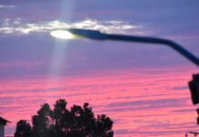 Cielo de feria en Tomelloso