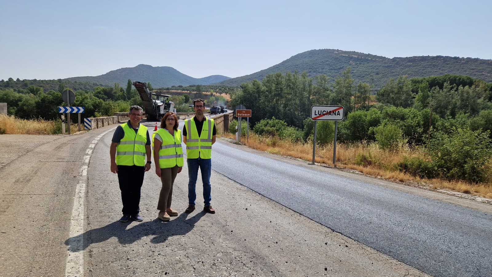 Concluyen las obras de rehabilitación de la travesía de la N-430 a su paso por Luciana