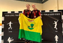 Inmaculada García y Clara Serna, primera y segunda en su categoría en la Copa España de Inline Freestyle celebrada en Canfranc