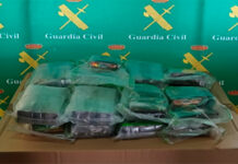 Detenido por transportar más de 15 kilogramos de hachís