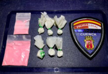 Detenido un conductor con drogas en Cuenca