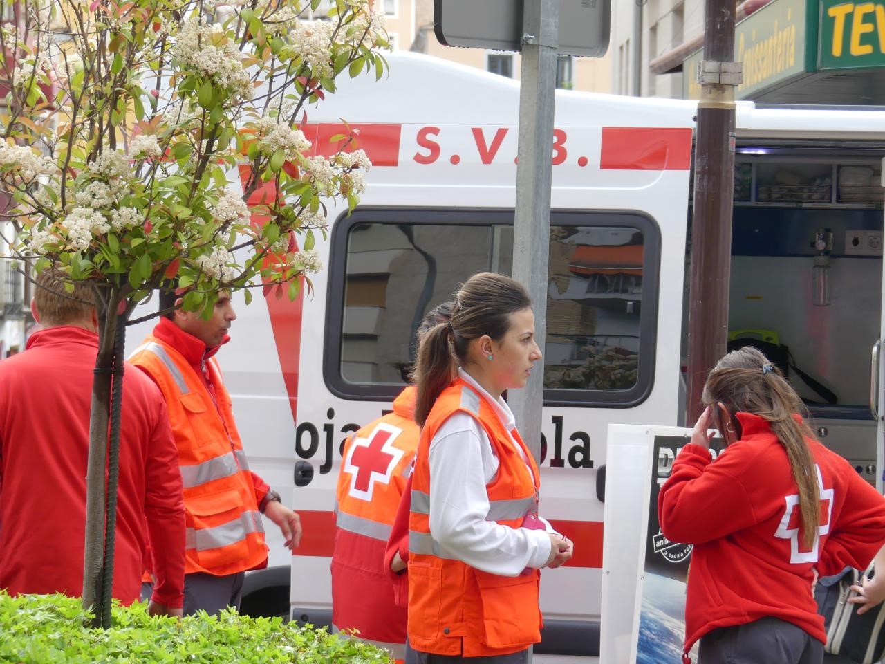 Amplio dispositivo socio sanitario de Cruz Roja activado por el Ayuntamiento de Cuenca para las Fiestas de San Julián 2025 