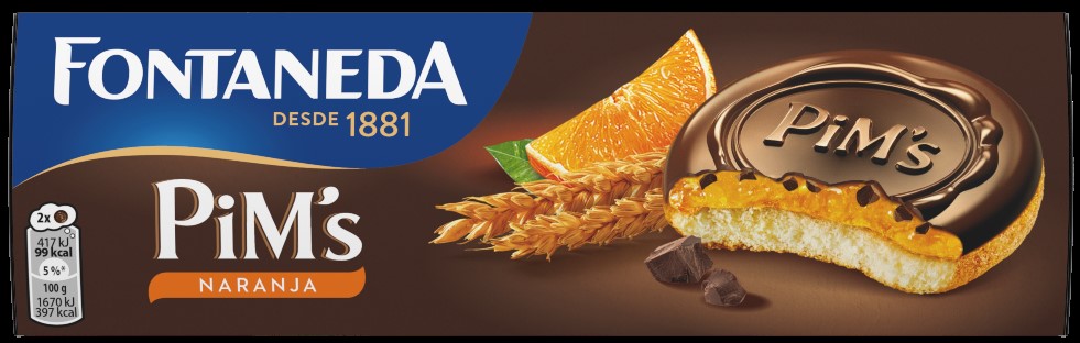 Alerta por la posible presencia de partículas metálicas en las galletas Pim's Naranja de Fontaneda