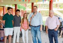 Navarro visita la residencia Elder para felicitar las fiestas