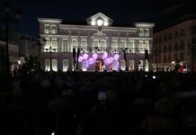 Llenazo en la Plaza de España de Tomelloso para disfrutar de la V Muestra Local de Flamenco