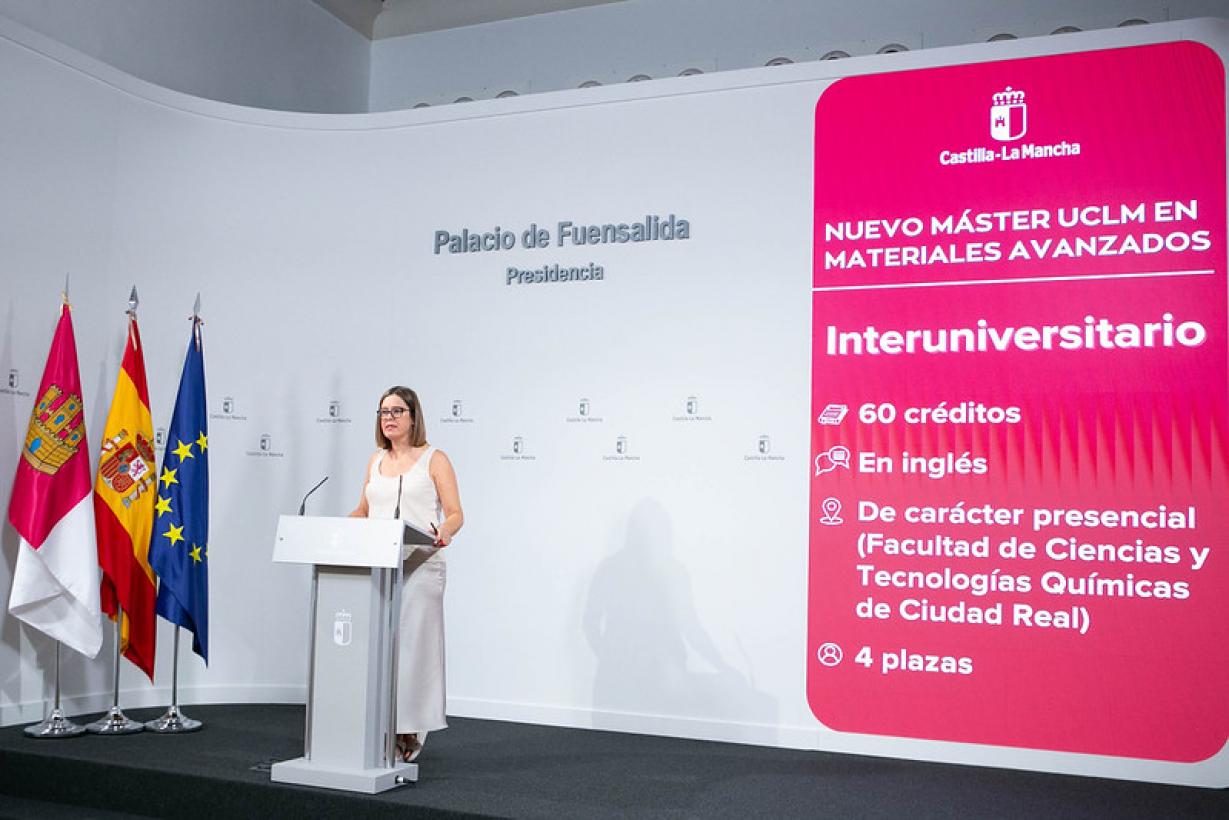 Autorizada la implantación el próximo curso en Ciudad Real del Máster Universitario en Materiales Avanzados