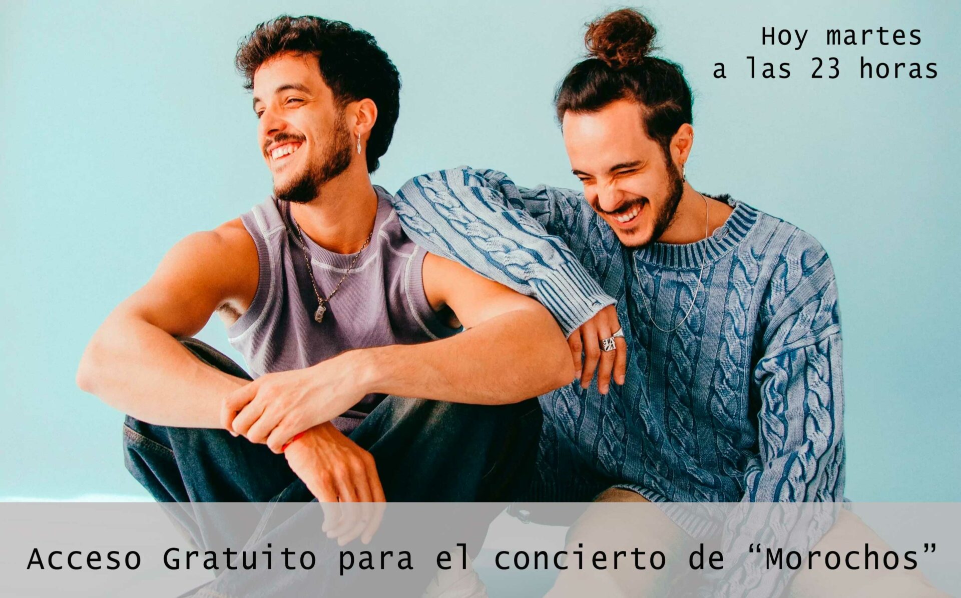 El concierto de Morochos para hoy en la Feria de Tomelloso será gratuito